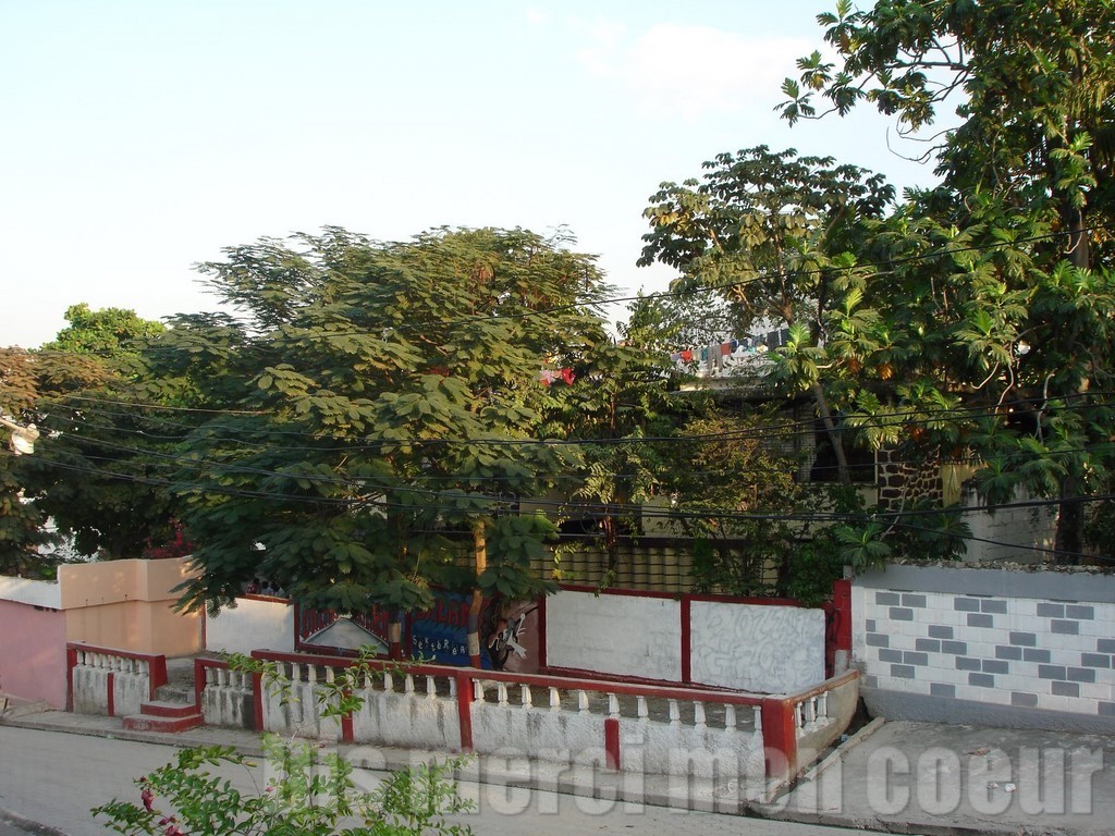 vue de la terasse crèche NDN